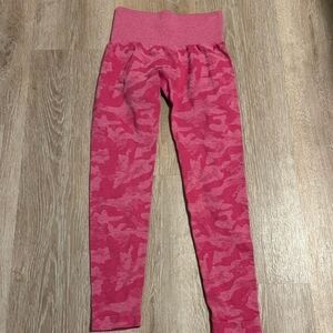 NVGTN Pink Camo AND KHAKI CAMO Leggings BUNDLE